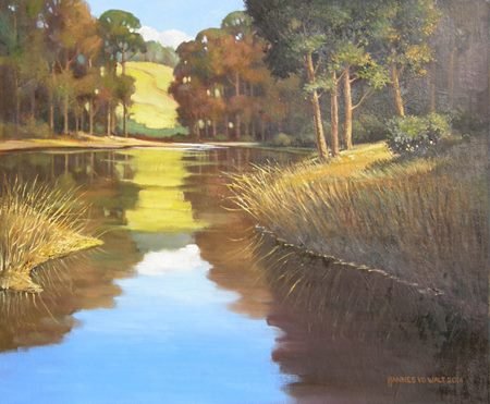 Oil on Canvas BoardSize: (610x510x3)mmFrame: (680x590x35)mmSOLD 2015 (SouthAfricanArtists.com)
